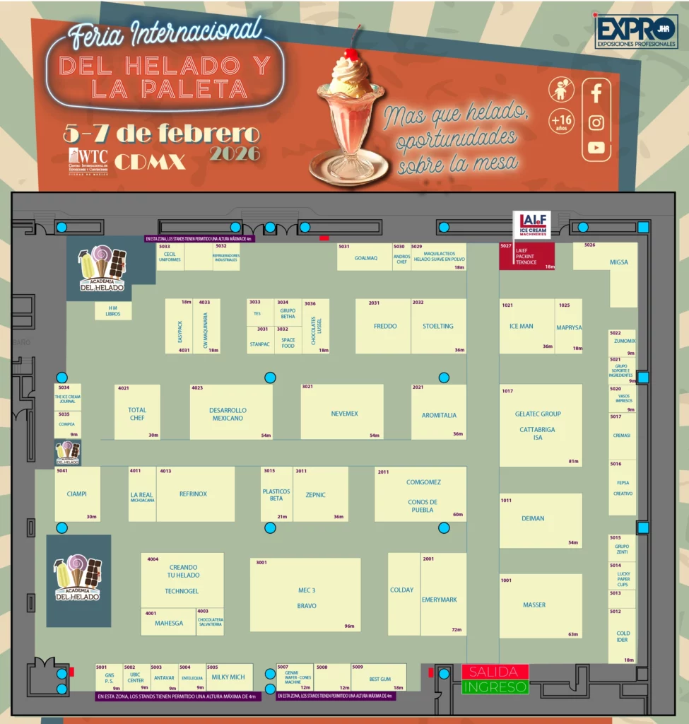Rencontrez LAIeF à la Feria Internacional del Helado y la Paleta 2026