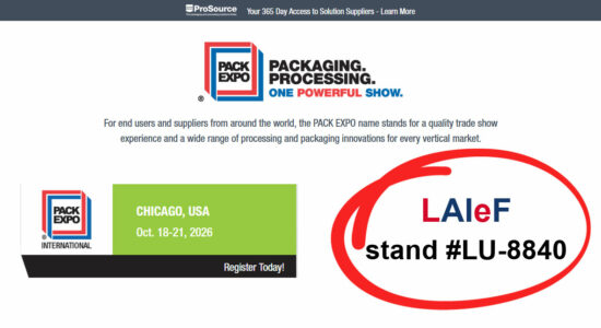 LAIeF sera à PACK EXPO International 2026 à Chicago